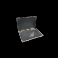 Organizador de archivos transparente, carpeta de papel A4, caja de llenado de plástico, suministros escolares