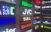 Vente en gros de bandes d'aluminium LED de haute qualité 1050 3003 5083, revêtues de couleur, pour lettres de canal, bobine, signalisation extérieure, feuille