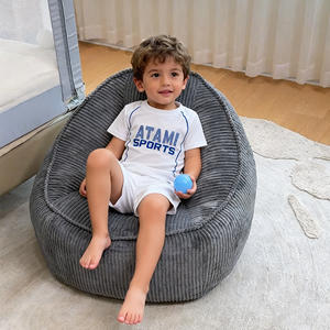 เก้าอี้บีนแบ็กสำหรับเด็กเฟอร์นิเจอร์ห้องนอนเด็กทนทานต่อน้ำทำความสะอาดง่าย - Product Image 4