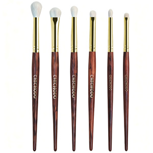 EIHODO <b>Makeup</b> Brush Set Wooden Handle Animal Hair Eyeshadow Brushes Cangzhou Professional Cosmetic Tools - Product Image 5