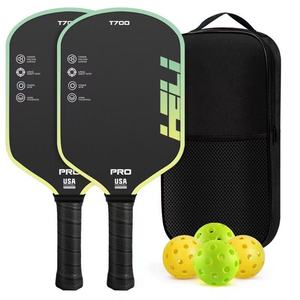 Maßgefertigtes Carbon-Fiber Pickleball-Schläger-Set mit Eigenem Logo, 2 Schläger-Pack, Pickleball-Schläger mit Individueller Tragetasche - Product Image 4