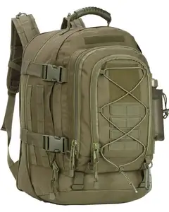 60L Tactical Backpack Molle Assault Rucksack 3P Outdoor Travel Hiking Rucksacks Camping Climbing Bags