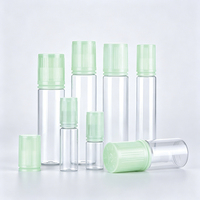 Bouteille d'huile en plastique PET vide personnalisée en gros avec embout applicateur long