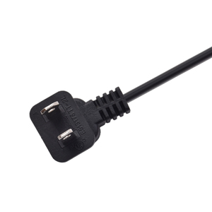 Etl chứng nhận SPT-1 2C 18AWG đen 1.5m dây điện với NEMA 1-15p phân cực cắm + 2cm Tước End - Product Image 2