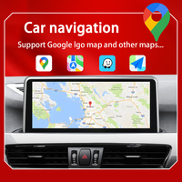 Layar Sentuh Multimedia LELV 1920*720 untuk BMW X1 F48 2016-2020 Sistem Android Auto NBT Carplay Nirkabel