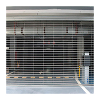 Grille en acier inoxydable Porte enroulable Grille de ventilation Grille de porte à volet roulant