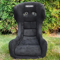 Siège de course réglable pliable en velours imperméable RE08 pour simulateur de course et de drift