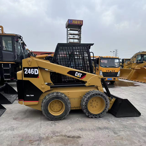 CAT 246D de machines de construction d'occasion du Japon a utilisé le chargeur de roue utilisé par CAT 246D - Product Image 1