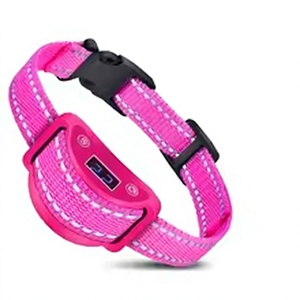 Rechargeable Cat Bark Collar Adjustable <b>Vibration</b> Training Collar ABS Pet Noise Control for Cats Anti Meowing Collar for Cat - Product Image 1
