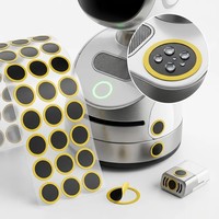 Membrane acoustique hydrophobe respirante EPTFE FSM-710G, autocollante, étanche à la poussière, pour haut-parleur audio