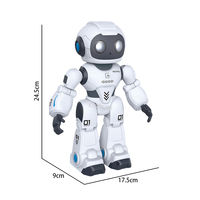 Robot de programmation interactif IA en gros, jouet éducatif à commande tactile, jouets dansants pour enfants, garçons, filles, jouet robot télécommandé