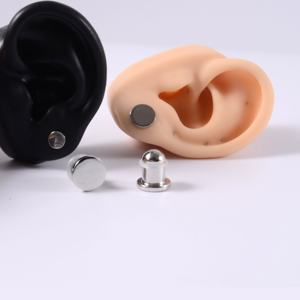 Kit de Expansores de Oreja de Acero Quirúrgico, Pulidos a Mano, Cilíndricos, Medidores de Oreja, Tapones, Regalo para Fiestas - Product Image 6