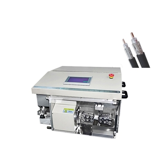Computer Coaxial Jumper Cable <b>Stripper</b> and Cutter Coaxial <b>Wire</b> Stripping Cutting Machine - Product Image 5