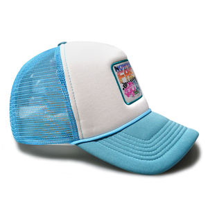 Gorras Trucker de Espuma con Parche Personalizado de Alta Calidad y Nuevo Diseño, Gorra Trucker de Espuma con Malla y Parche Bordado Personalizado - Product Image 5