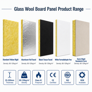 Panneau de <span class=keywords><strong>laine</strong></span> de verre <span class=keywords><strong>acoustique</strong></span> ignifuge de classe NRC 0.90 avec face en tissu noir, idéal pour les cinémas extérieurs modernes - Product Image 5