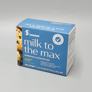 Boîte d'emballage de vente <span class=keywords><strong>au</strong></span> détail en papier de qualité alimentaire recyclable et écologique personnalisée pour les muffins à la cannelle, <span class=keywords><strong>aux</strong></span> <span class=keywords><strong>amandes</strong></span> et <span class=keywords><strong>aux</strong></span> graines de pavot - Product Image 1
