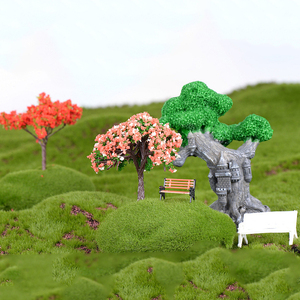 Mini Árboles Florales en Miniatura para Decoración de Paisajes, Adorno de Escritorio con Forma de Árbol en Flor, Manualidades de Plástico, Accesorios para Bricolaje - Product Image 6