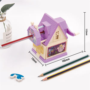 Fournitures scolaires papeterie promotion <span class=keywords><strong>maison</strong></span> en forme de <span class=keywords><strong>taille</strong></span>-<span class=keywords><strong>crayon</strong></span> manuel mécanique pour enfants - Product Image 5