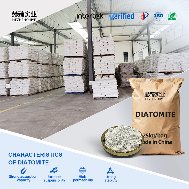 Eco Friendly Diatomaceous Earth Powder for