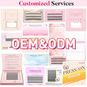 <span class=keywords><strong>Faux</strong></span> <span class=keywords><strong>cils</strong></span> naturels réutilisables, autocollants, sans cruauté, effet 3D, brillance dans le noir, port quotidien, légers, bande complète - Product Image 6