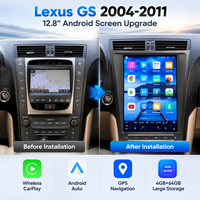 Écran Android 12,8 pouces pour Lexus GS 2004-2011 6 Go 128 Go 4G LTE CarPlay sans fil DSP Caméra 360°