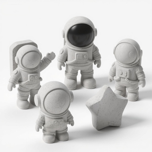 Boîte cadeau Décoration en ciment. Conception texturée 3D personnalisée, une sculpture de jardin résistante aux intempéries et énigmatique qui contient un <span class=keywords><strong>secret</strong></span>. - Product Image 3