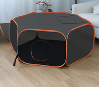 Maison pliable pour animaux de compagnie Suntech de haute qualité et tente pour chien, tunnel pour chat, rayé, certifié CE, maille en polyester, 1,5 kg pour le camping