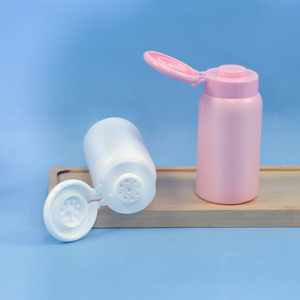 Di alta qualità in plastica 100g tonda borraccia borraccia borraccia con tappo per la cura della pelle - Product Image 4