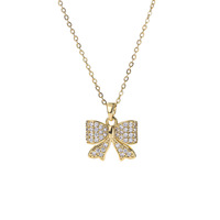 Collier trèfle étanche en or 18 carats Resoul, chaîne élégante de créateur, pendentif tendance pour femme