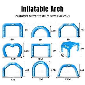 Custom Wedding Led Lighting Events Decoration Candy Inflatable Archway Pink <strong>Balloon</strong> Arches Tent Plastic Air Mold Blow - Product Image 5