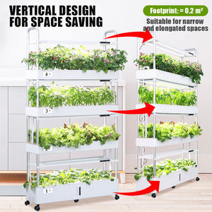 Système de jardinage hydroponique intelligent à 4 étages pour l'<span class=keywords><strong>intérieur</strong></span> avec éclairage LED pour la culture <span class=keywords><strong>autonome</strong></span> à domicile - Product Image 5