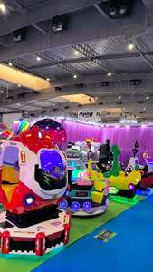 Manège pour enfants CE Robert Kiddie Rides Hélicoptère, équipement d'amusement à monnayeur, jeu d'arcade vidéo en fibre de verre pour intérieur M <span class=keywords><strong>SKY</strong></span> - Product Image 6