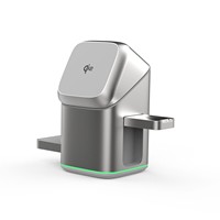 Nouveau produit Qi2 3-en-1 chargeur magnétique sans fil tactile Rotation électrique 15W pour avec utilisation d'écouteurs