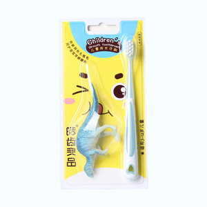 Brosses à dents pour enfants à poils doux, en forme de dinosaure, en gros, pour les enfants de 3 à 12 ans, emballées individuellement pour les bébés - Product Image 3