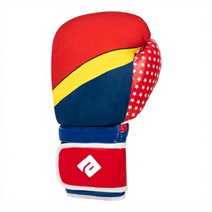 Gants de boxe en cuir sur mesure avec évacuation de l'humidité et fermeture à crochet et boucle Gants de gymnastique de haute qualité - Product Image 3