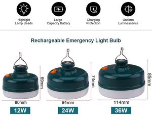 <span class=keywords><strong>Ampoule</strong></span> LED d'urgence <span class=keywords><strong>à</strong></span> trois modes 12W 24W 36W avec port de recharge USB - Product Image 5