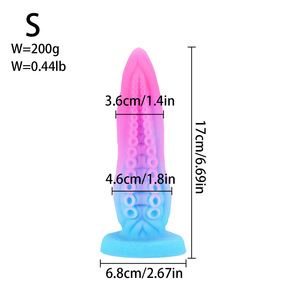 Plug Anale a Forma di Dildo in Silicone, 100% Impermeabile, Masturbatore Rettale, Giocattolo Sessuale per Adulti - Product Image 6