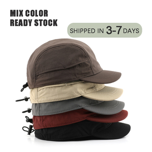 Tùy Chỉnh Mềm Mại Mũ Cắm Trại, Đường Mòn Chạy Hat Nhanh Chóng Khô Không Thấm Nước Công Nghệ 5 Bảng Điều Chỉnh Cap Với Dây Đeo Có Thể Điều Chỉnh - Product Image 1