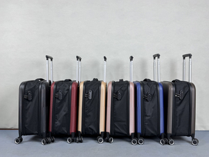 Koowo Cổ Điển 20 "ABS Cabin Va Li Trọng Lượng Nhẹ 4-Bánh Xe Có Thể Gập Lại Đóng Mở Hành Lý Xe Đẩy Bền Spinner Tsa Khóa - Product Image 2