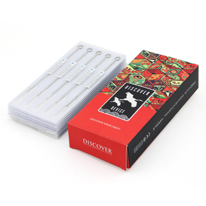 <span class=keywords><strong>Agujas</strong></span> <span class=keywords><strong>para</strong></span> Tatuaje DISCOVER DEVICE de 0.35mm, Aguja Convencional Plana Magnum - Product Image 4