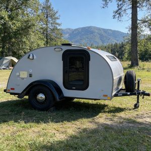 Caravane de <span class=keywords><strong>camping</strong></span> personnalisée à vendre, caravane de voyage remorquable avec cuisine et espace de couchage, caravane compacte pour le <span class=keywords><strong>camping</strong></span> ou les voyages - Product Image 1