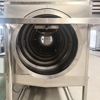 Trommeltype fruit- en groentewasmachine, continue rotatiewasmachine voor kiwi, avocado, jujube, walnoot, insecten en reiniging van grondstoffen