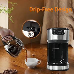 Filtre électrique numérique de 12 tasses de style américain Cafetière goutte à goutte - Product Image 5