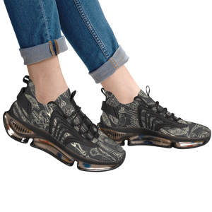 Zapatillas deportivas con diseño de rayos médicos para hombre, calzado deportivo para exteriores, entrenamiento de baloncesto, cómodas y transpirables, zapatillas de running de malla para mujer - Product Image 4