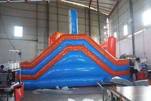 บ้านลมเป่าลม PVC เกรดสำหรับเด็ก พร้อมสไลเดอร์ สำหรับงานปาร์ตี้กลางแจ้งเชิงพาณิชย์ รับน้ำหนักได้ 500 กก. ติดตั้งง่าย - Product Image 5