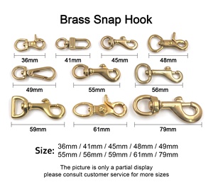 Chất lượng cao Hợp kim kẽm xoay Carabiner dây buộc xoay kích hoạt móc Clasp Móc Chìa Khóa Clasp Nickel màu Snap móc cho Keychain - Product Image 2