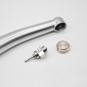 Handpiece Gigi Turbin Udara Kecepatan Tinggi Berbahan Titanium Alloy, Mudah Dibersihkan, Higienis, Desain Nyaman untuk Pasien, Tombol Chuck 2/4 Lubang Kelas - Product Image 4