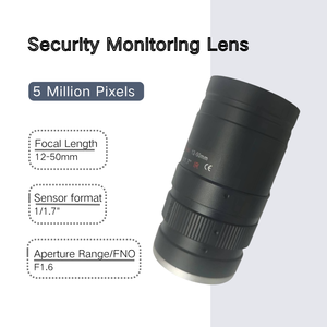 12~50mm 4X 1/1.7" F1.6 CS-Mount 5MP Manuelles Metall-Iris-Zoomobjektiv für Sicherheitsüberwachung mit IR-Korrektur, Unterhaltungselektronik - Product Image 1