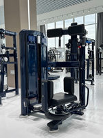 Appareil de musculation professionnel pour salle de sport, machine d'entraînement rotative du tronc, réglable, à charge par broches en acier, pour l'entraînement des pectoraux, des jambes et des bras