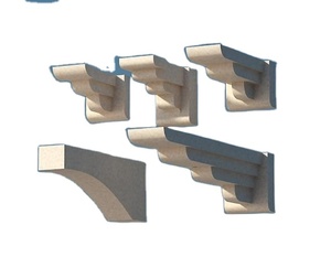Moulures extérieures légères et sûres en EPS isolant pour la décoration murale de villas, résistantes à la pourriture et à l'humidité - Vente en gros fabricant - Product Image 1